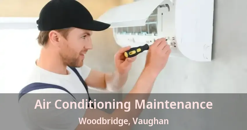 Air Conditioning Maintenance Woodbridge, Vaughan - ON