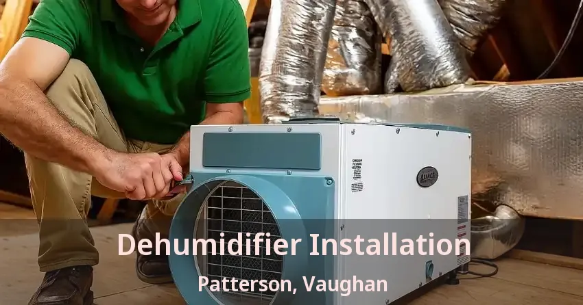 Dehumidifier Installation Patterson, Vaughan - ON