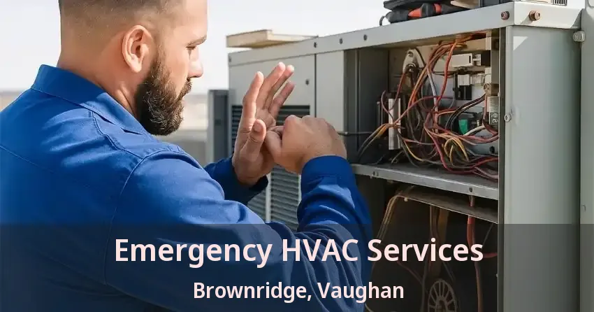 Emergency HVAC Services Brownridge, Vaughan - ON