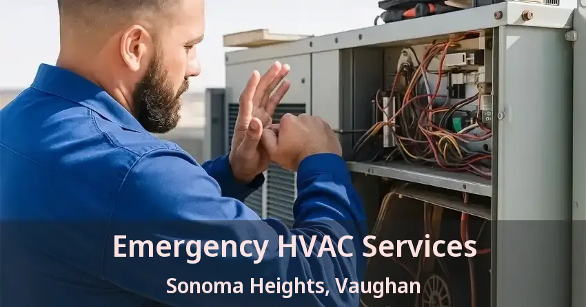 Emergency HVAC Services Sonoma Heights, Vaughan - ON