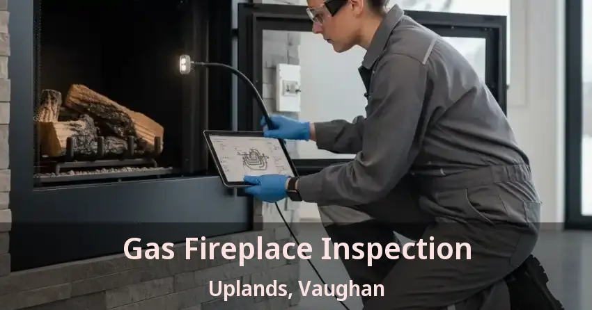 Gas Fireplace Inspection Uplands, Vaughan - ON