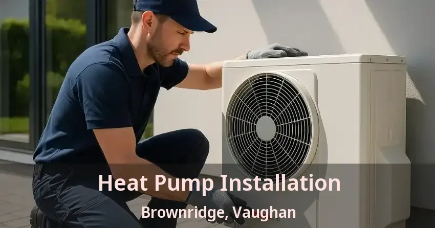 Heat Pump Installation Brownridge, Vaughan - ON