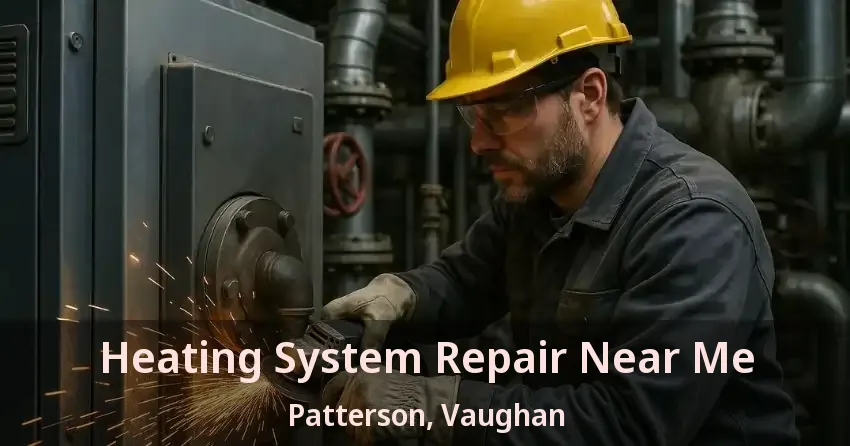 Heating System Repair Near Me Patterson, Vaughan - ON