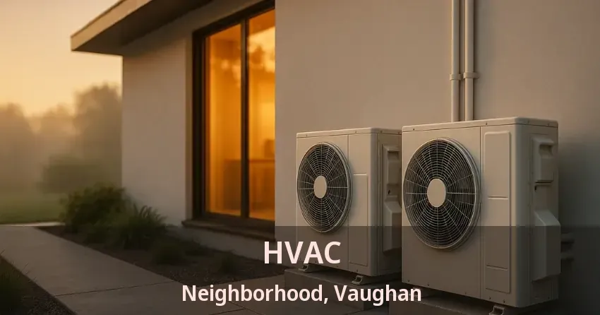 HVAC Neighborhood, Vaughan - ON