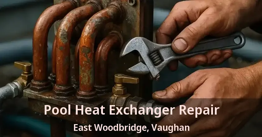 Pool Heat Exchanger Repair East Woodbridge, Vaughan - ON