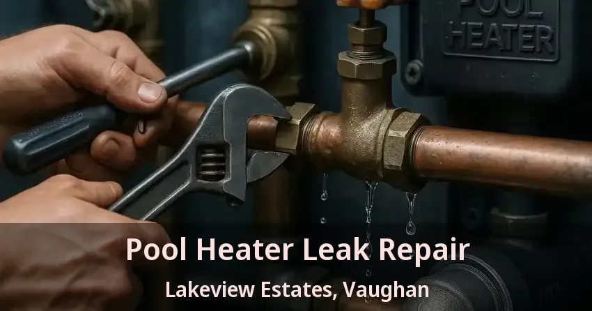 Pool Heater Leak Repair Lakeview Estates, Vaughan - ON