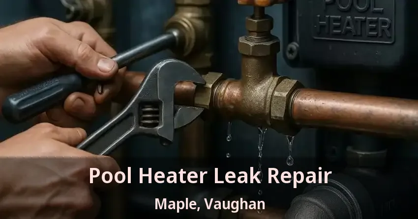 Pool Heater Leak Repair Maple, Vaughan - ON
