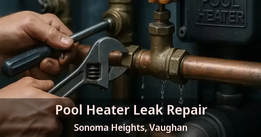 Pool Heater Leak Repair Sonoma Heights, Vaughan - ON