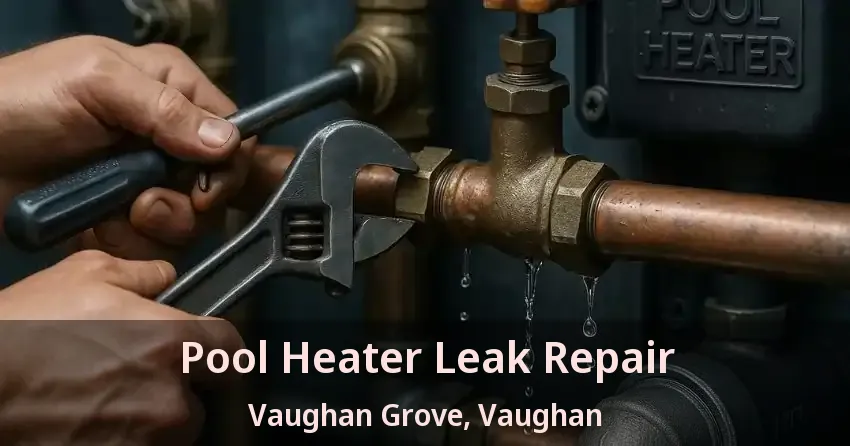 Pool Heater Leak Repair Vaughan Grove, Vaughan - ON